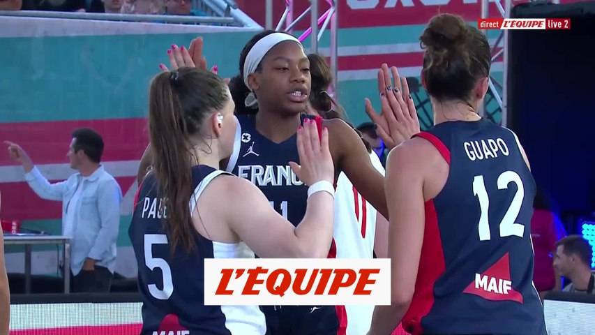 Le replay de Espagne - France - Basket 3x3 - Coupe du monde - Vidéo  Dailymotion