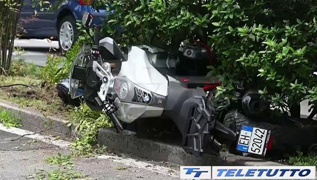 Video News - SCHIANTO IN MOTO, GRAVE 60ENNE