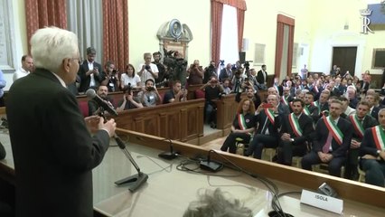 Mattarella a Faenza: "Straordinari i tantissimi volontari"