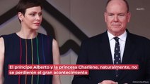 ¿Por qué tan seria? La princesa Charlene estrena look... y semblante gris