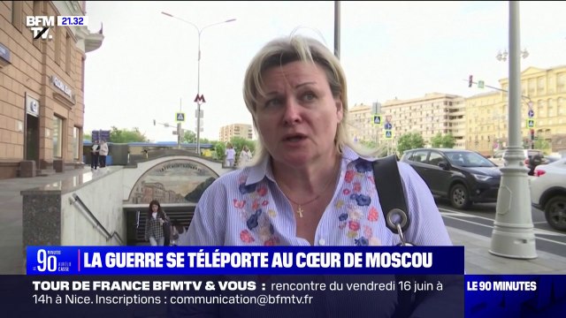 Ils visent des zones résidentielles avec leurs drones , des habitants de Moscou réagissent à l'attaque de drones qui a eu lieu ce mardi matin