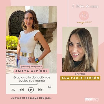 L' Atelier de mamá: Gracias a la donación de óvulos soy mamá