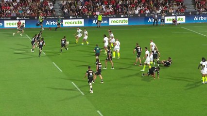 TOP 14 - Essai de Arthur BONNEVAL (CAB) - Stade Toulousain - CA Brive - Saison 2022-2023