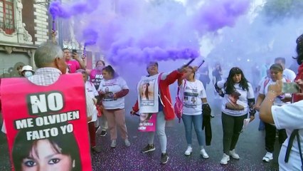 Watch: Families in Mexico demand justice for missing loved ones