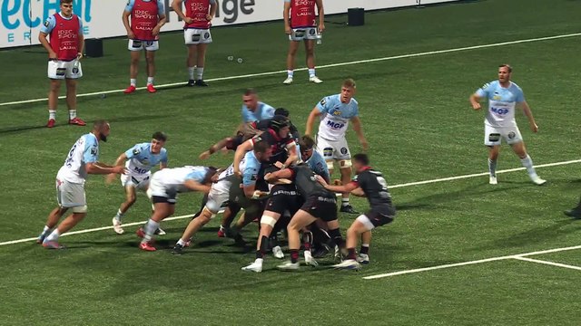 TOP 14 - Essai de Yanis CHARCOSSET (LOU) - LOU Rugby - Aviron Bayonnais - Saison 2022-2023