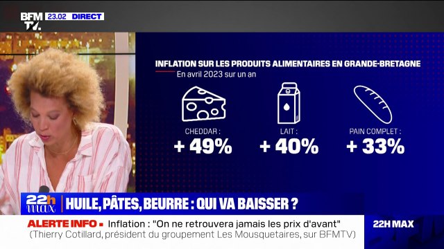 Inflation alimentaire: vers un blocage des prix des produits de première nécessité au Royaume-Uni?