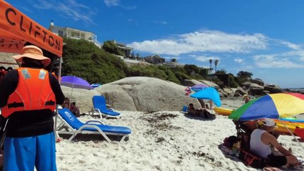 Clifton beach walk Cape Town South Africa