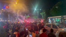 Konya'daki taraftarlar Galatasaray'ın şampiyonluğunu kutladı