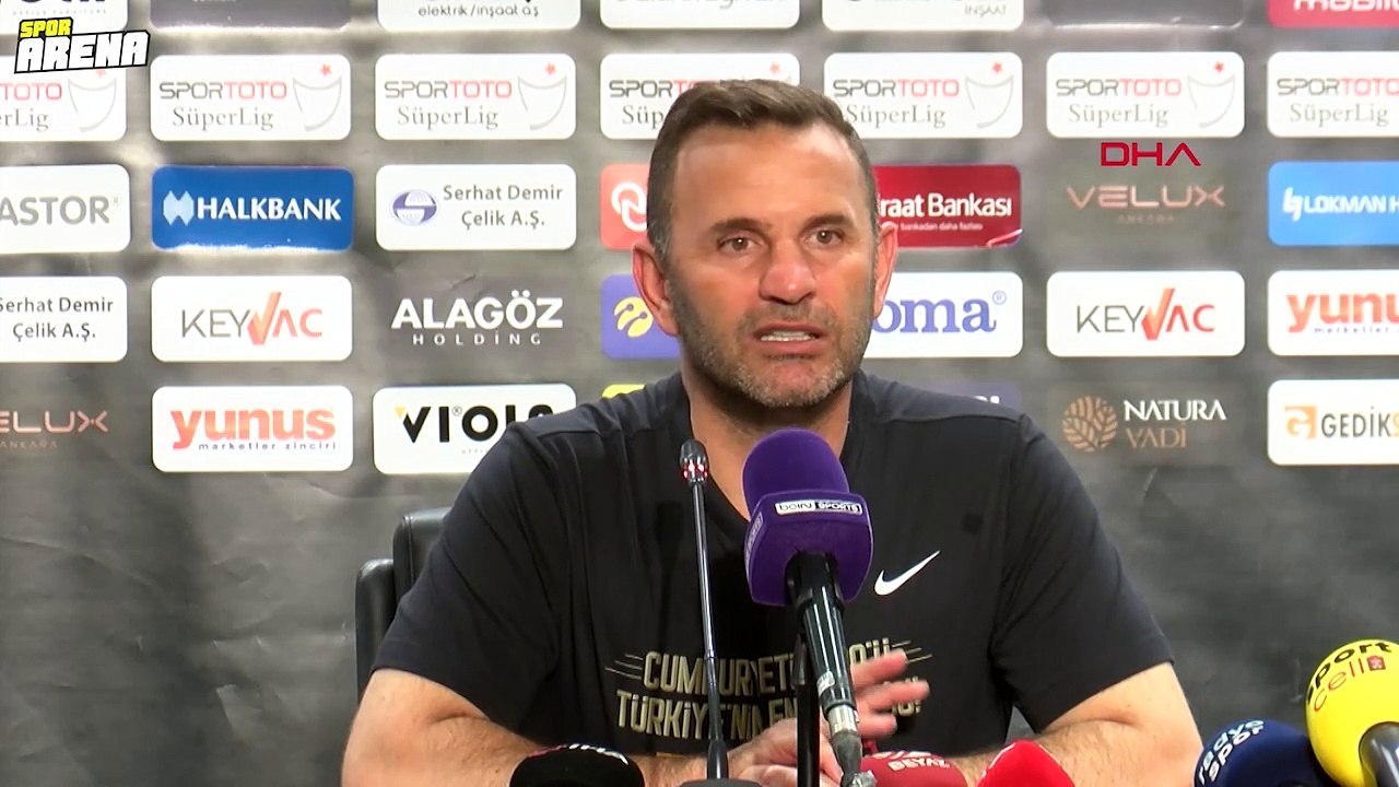 Galatasaray Teknik Direktörü Okan Buruk: "Çok mutluyum, gururluyum"