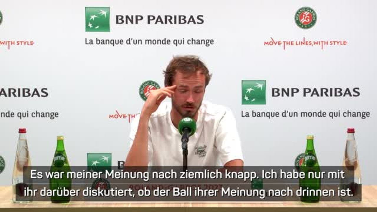 Medwedew genervt: Fans 'sollten die Klappe halten'