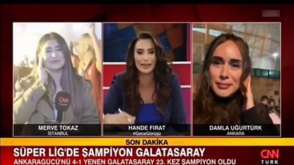 Il a devancé les festivités ! Hande Firat a été surpris en train de rire dans l'incident scandaleux de l'émission en direct