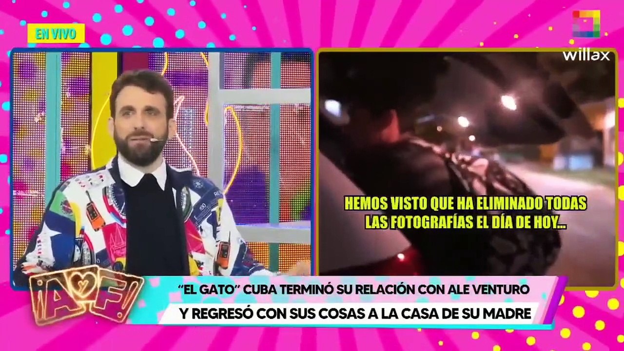 Ale Venturo demandaría a Gato Cuba tras fin de romance Melissa Paredes habría recomendado abogado