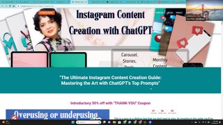The Ultimate Instagram Content Creation Guide:  Mastering the Art with ChatGPT's Top Prompts