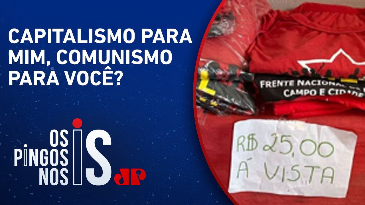 Grupo sem-terra usa fazenda invadida para vender camisetas