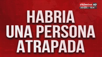 Fuga de gas y explosión: se cayó el techo de una casa