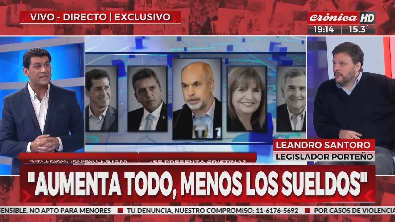 Leandro Santoro: "Hay mucha vivienda ociosa en la ciudad de Buenos Aires"
