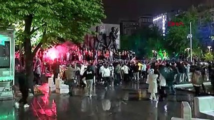 SPOR Kızılay Meydanında Galatasaraylı taraflar