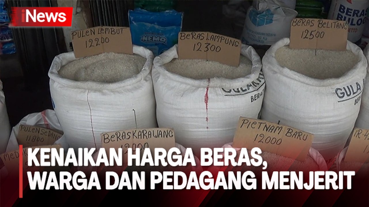 Harga Merangkak Naik, Warga Pilih  Beras Kualitas Rendah di Palembang