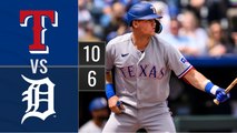 Resumen Rangers de Texas vs Tigres de Detroit | MLB 30-05-2023