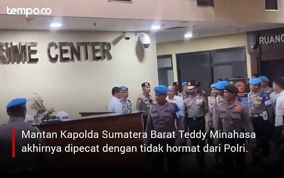 Dipecat Tidak Hormat, Teddy Minahasa Ajukan Banding ke Polri