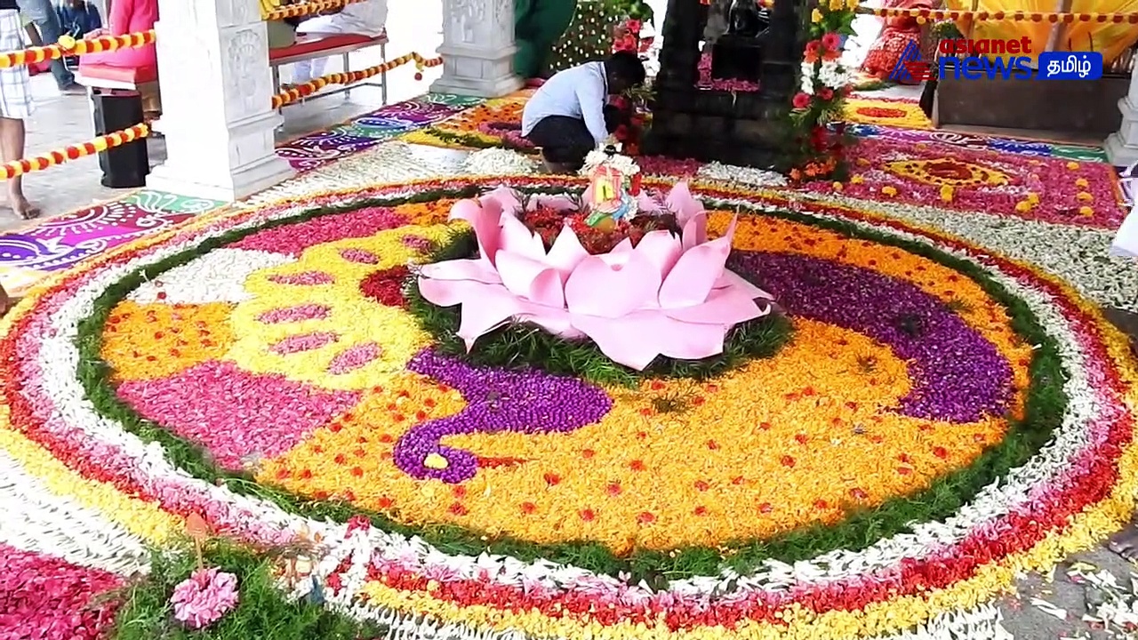 Watch : கொடைக்கானல் குறிஞ்சியாண்டவர் கோவிலில் மலர் விழா கோலாகலம்! வண்ண வண்ண மலர்களுடன் சிறப்பு ஏற்பாடு!