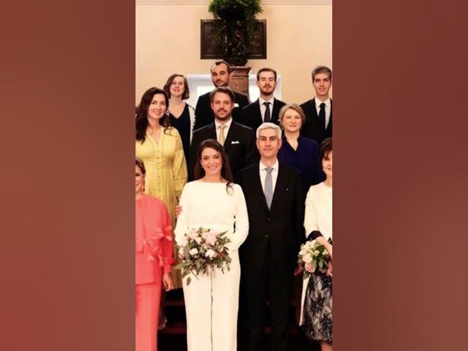 Mariage royale Alexandra de Luxembourg s'est uni à Nicolas Bagory pour un mariage magique en public