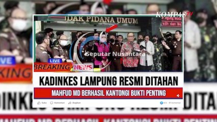 Kadis Kesehatan Lampung Ditahan | NEWS OR HOAX