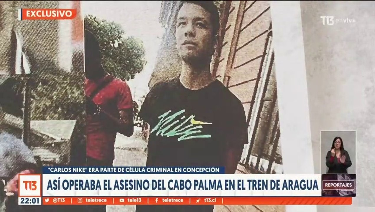 Así operaba el asesino del suboficial Palma en el Tren de Aragua - T13