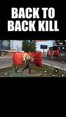 3 KILL IN A ROW IN FREE FIRE - FREE FIRE CLUTCH