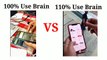 100% Use Brain VS 110% Use Brain | Best Funny Memes Video | #funnymemes #memes #funny #braintest