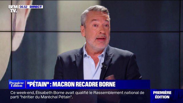 Héritier de Pétain : comment Emmanuel Macron a recadré Élisabeth Borne en Conseil des ministres