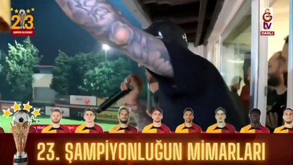 Şampiyon Galatasaray, Florya'yı yangın yerine çevirdi! Icardi'nin "Aşkın Olayım" performansı geceye damga vurdu