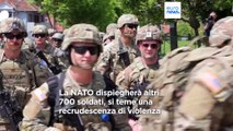 Tensioni Serbia-Kosovo, Nato dispiega altri 700 soldati per sedare le violenze: si teme escalation