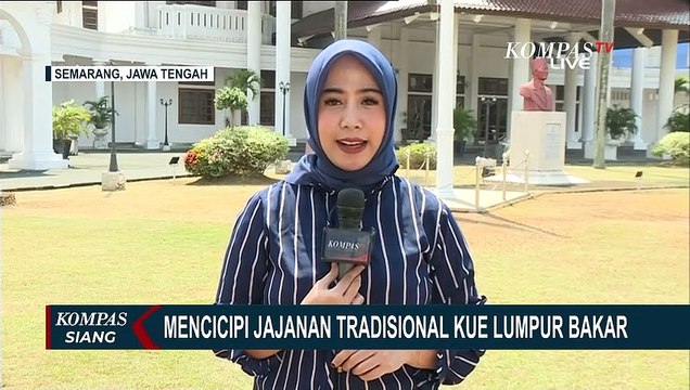 Jajanan Tradisional Kue Lumpur Bakar Khas Kota Semarang, Pernah Coba?