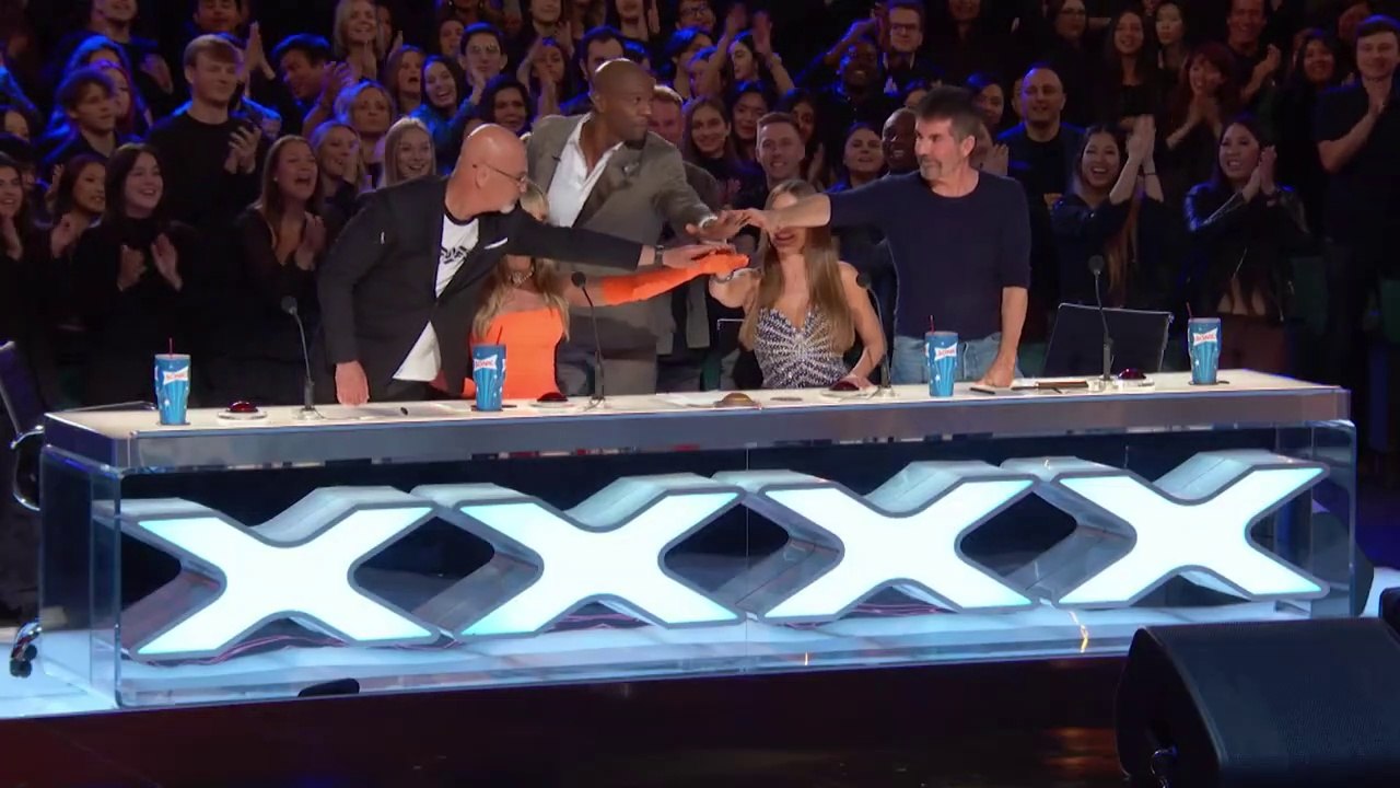 Golden Buzzer- Mzansi Youth Choir's Emotional Tribute Brings Simon To Tears - Auditions - AGT 2023