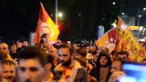 KÜTAHYA - Galatasaraylı taraftarlar şampiyonluğu kutluyor