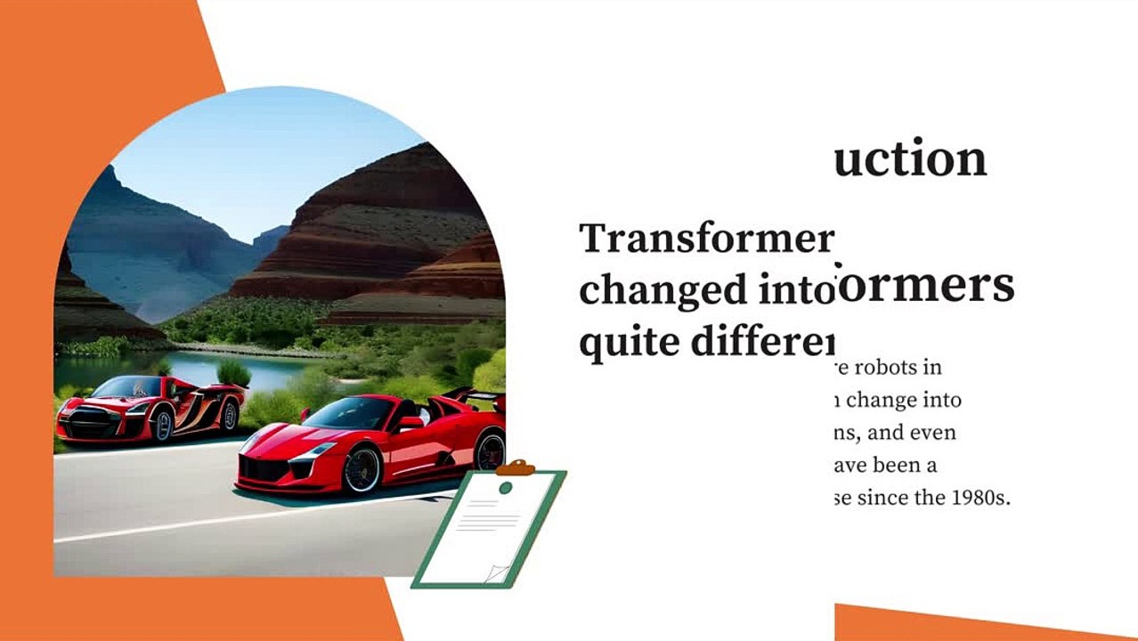 Transformers Cars that changed into something quite different