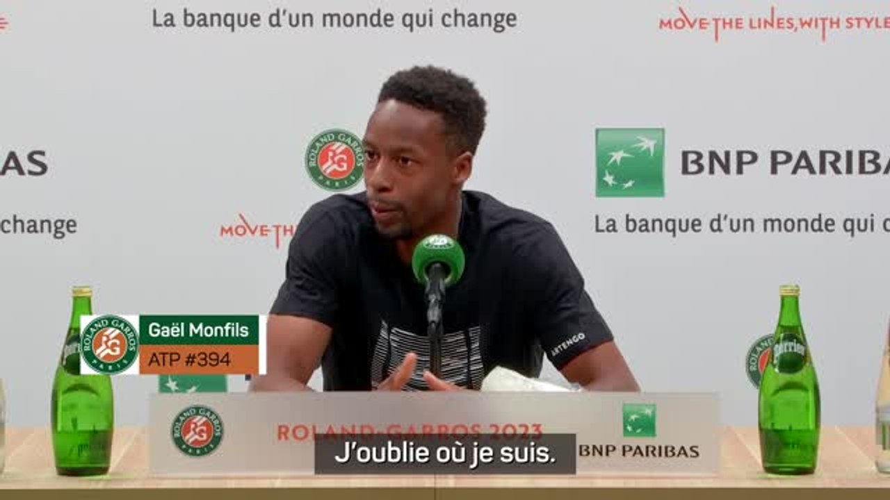 Roland-Garros - Monfils : "Un des meilleurs moments de sport que j'ai pu vivre"