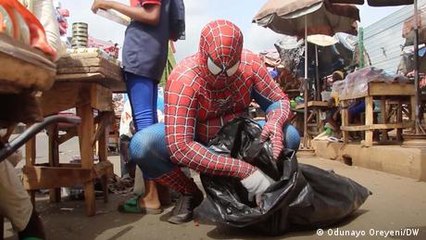 How 'Spiderman' cleans up Nigeria