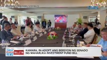 Kamara, in-adopt ang bersyon ng Senado ng Maharlika investment... | GMA Integrated News Bulletin
