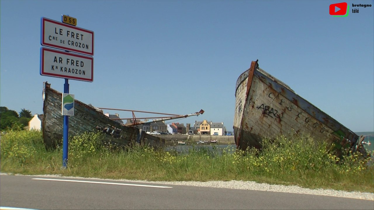 Crozon  |  Le port du Fret et ses épaves   | Bretagne Télé