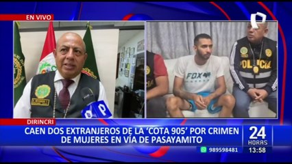 La Victoria: PNP captura a dos personas implicadas en crimen de Pasamayito