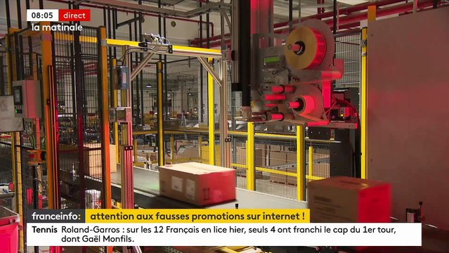 L'association de défense des consommateurs UFC-Que Choisir dépose plainte pour pratiques commerciales trompeuses contre huit grands sites de commerce en ligne dont Amazon ou encore La Redoute - VIDEO