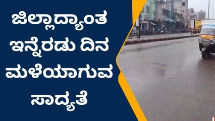 ಬಳ್ಳಾರಿ: ಜಿಲ್ಲೆಯಾದ್ಯಂತ ಇನ್ನೆರಡು ದಿನ ಮಳೆಯ ಮುನ್ಸೂಚನೆ