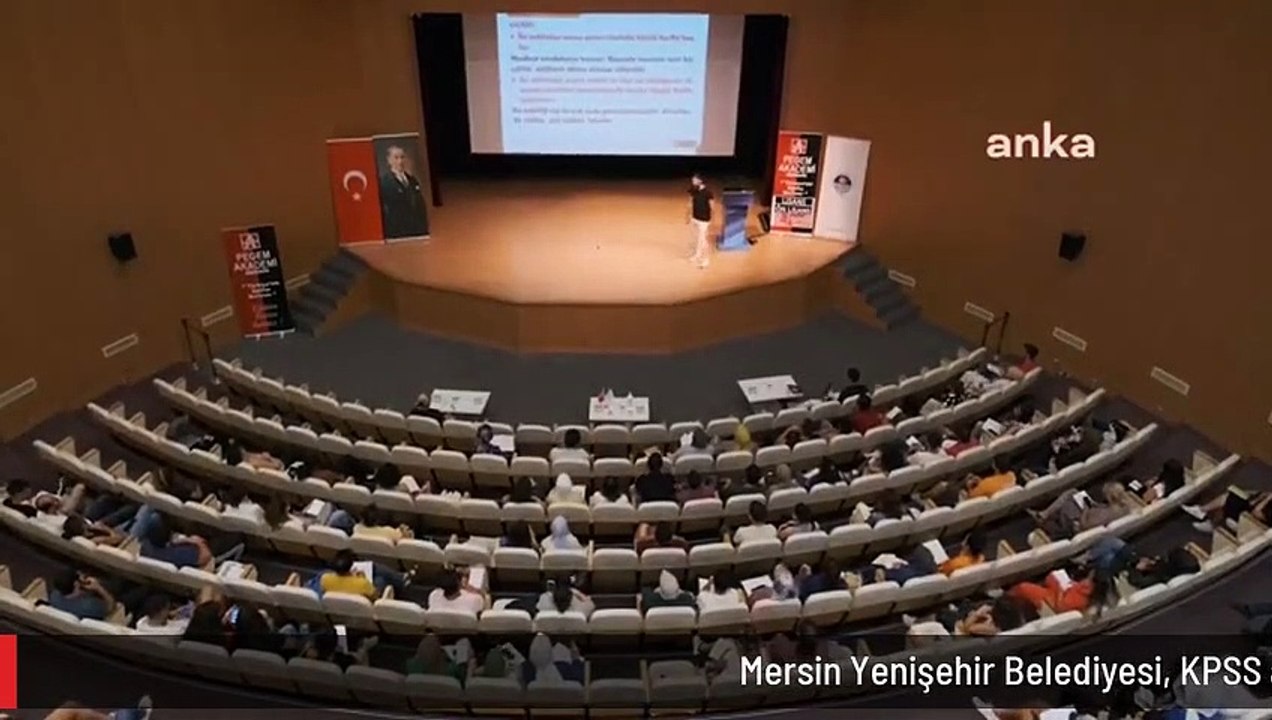 La municipalité de Mersin Yenişehir fournira des formations générales gratuites sur le programme de répétition aux candidats KPSS.