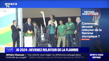 Download Video: Comment devenir relayeur de la flamme olympique? BFMTV répond à vos questions