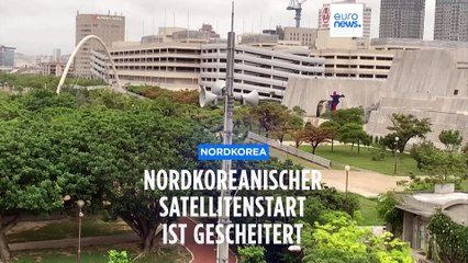 Nordkorea bestätigt gescheiterten Start eines Aufklärungssatelliten