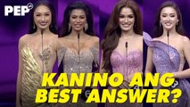 Binibining Pilipinas 2023 Q&A review (Audience Cam)