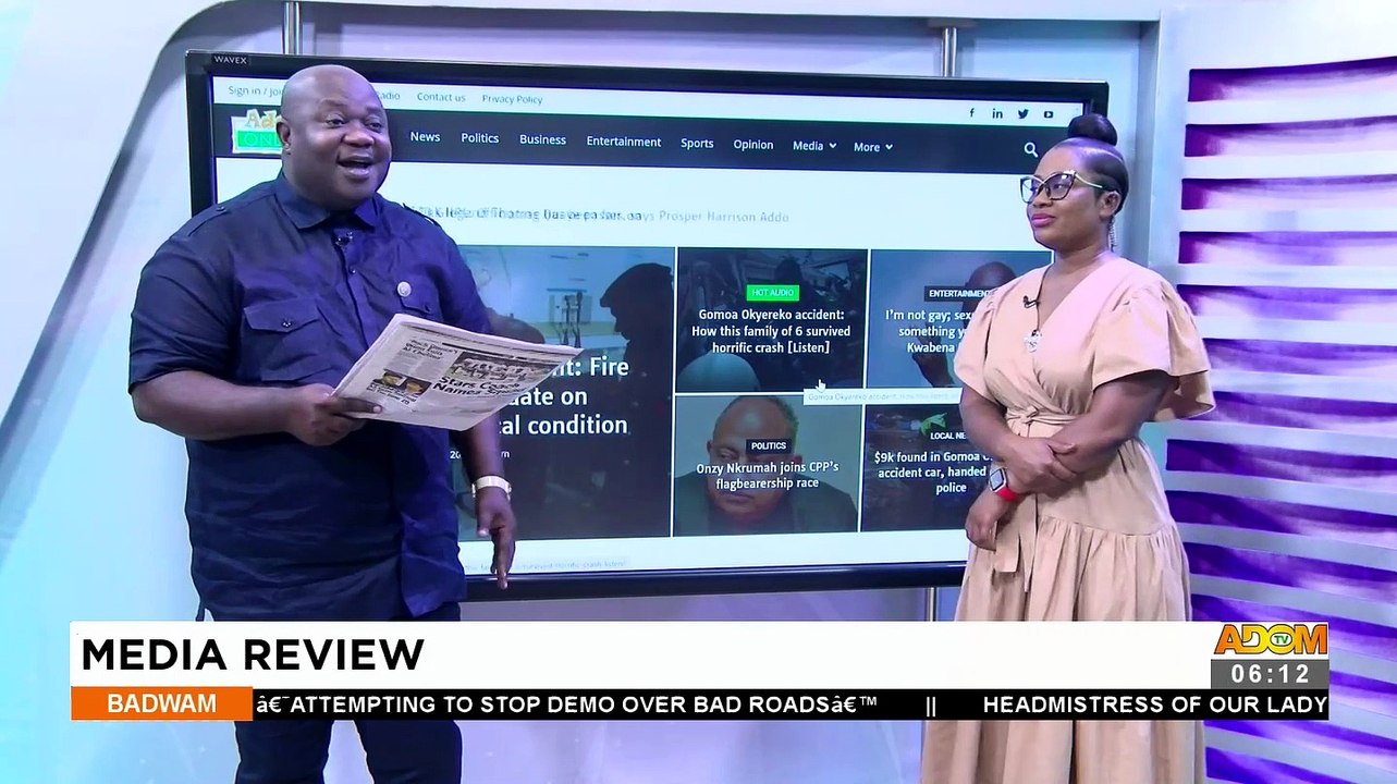 Badwam Media Review on Adom TV (31-05-23)