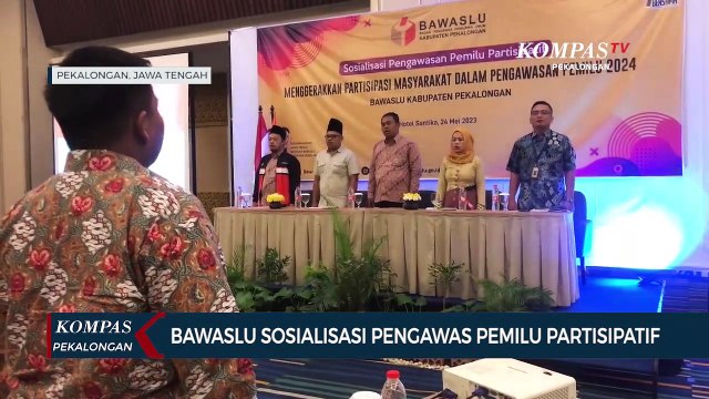 Bawaslu Pekalongan Gelar Sosialisasi Pengawasan Pemilu Partisipatif